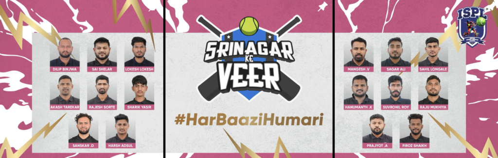 Srinagar ke Veer ISPL Season 2 Official Poster.
